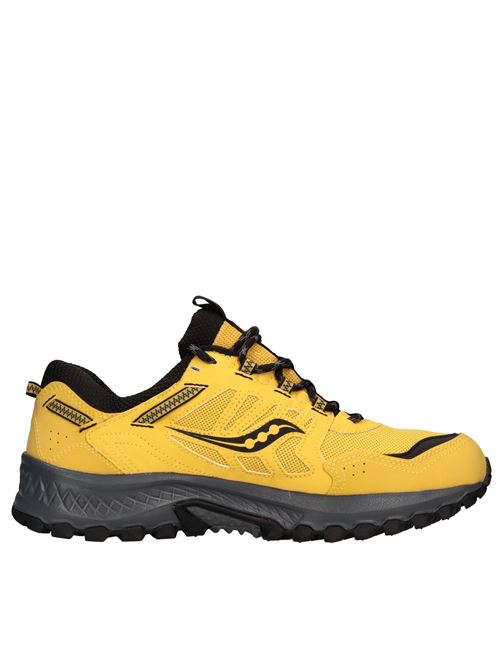 Fabric and rubber sneakers SAUCONY | GRID PEAK GTXGIALLO-NERO
